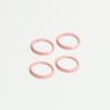 Anillos Abiertos de Colores, Anillos Dobles de Plata, Pulseras de Colores Caramelo, Collares, Cadenas para Teléfono, Materiales para Manualidades DIY y Arte con Cuentas