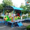 Parque Cuadrado Instalaciones de Diversión Equipo Deslizante para Pista Trineo Mariquita Verde Nuevo Equipo de Diversión para Niños