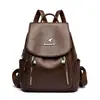 Mochila 2026 Novo Estilo Textura Fashion Simples Grande Capacidade Casual Viagem Leve Mochila Estilosa Bolsa Escolar