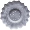 Nova Chinoiserie Popular de Nicho Vidro de Cristal Fosco Lótus Pequena Bandeja de Chá Pequena Bandeja de Frutas Secas Tigela Portátil com Tampa Suporte para Panela