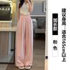 Calças Yamamoto Estilo Preguiçoso Verão Feminino Cintura Alta Calças Drapeadas Plissadas Casual Estilo Japonês Calças de Perna Larga Calças Finas para Mulheres