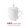 Taza de Café Blanca con Sello de Cobre, Taza de Cerámica para Agua, Café y Avena de Alta Capacidad