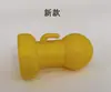 Cubierta de Cama Elástica para Niños Cubierta de Tubo de Acero Cubierta Superior Sombrero Amarillo Cubierta de Tubo Tapa de Plástico Calabaza Accesorios
