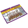 Bolsa para señuelos blandos Luya 10 5 cm olor a pescado pez blando cebo para peces pequeños insecto blando cebo falso biónico