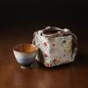 Erya Fabricante Al por Mayor Bolsa de Almacenamiento Bolsa de Viaje Bolsa de Tela Juego de Té Tetera Taza de Té Bolsa de Tela Tapete de Té Ceremonia del Té Portátil