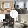 Accesorios para cortinas minoristas transfronterizos 50 ganchos de metal juego en stock suministro