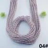Cuerda de Hilo Retorcido Multicolor de 5 mm, Cuerda de Hilo Retorcido Colorida para Bolsos, Correa Cruzada, Lanyard Tejido a Mano para Teléfono, Cordón Personalizable