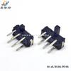 Interruptor de Alavanca Ms22D18 Vertical 2 Posições 6 Pinos Controle de Potência Interruptor Deslizante Operado Lateralmente Pequeno Durável Dupla Posição