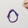 Cordão de celular colorido trançado, chaveiro de borla feito à mão em estilo étnico, pulseira de pulso, joia e pingente em estilo boêmio, atacado