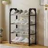 Zapatero Simple Multicapa Almacenamiento a Prueba de Polvo Entrada Dormitorio Zapatero bajo Mesa Multifuncional Ahorrador de Espacio