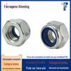 Contraporca hexagonal de nylon de aço inoxidável 316 Lenny Locknut M3M4M5M6M8M10M12M14-M20