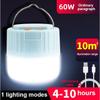 Foco de iluminación de emergencia puesto lámpara móvil de carga led para exteriores mercado nocturno respaldo corte de energía superbrillante hogar puesto
