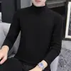 [Selección] Camiseta Interior de Cuello Alto Medio Derong para Hombre, Capa Interior de Terciopelo por Ambos Lados, Camiseta de Manga Larga, Ropa Interior Térmica a la Moda
