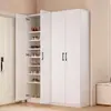 Sapateira para casa, apartamento pequeno, grande capacidade, novo estilo 2026, moderno simples, armário de armazenamento para varanda, armário de armazenamento multicamadas para entrada