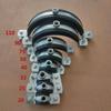 Braçadeira de tubo de ferro galvanizado PPR braçadeira de tubo espessada 20 aro autoatarraxante suporte de tubo de esgoto de elevador braçadeira de fivela fixador de tubo