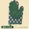 Guantes de cocina engrosados antiescaldaduras resistentes al calor, manoplas de silicona para horno, guantes domésticos resistentes a altas temperaturas para microondas y horneado al por mayor