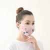Protetor Solar Feminino Protetor Solar e à Prova de Poeira Verão Respirável Fino com Alça na Orelha Máscara Facial Protetora Facial Máscara Estampada