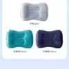 Almohada de Viaje Inflable Portátil Presionable Automática Almohada Lumbar para Avión Boca Abajo Almohada Lumbar para Avión Cojín de Soporte Lumbar para Respaldo