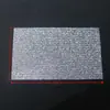 Ropa con perforación completa adhesivo termofusible pegatina de diamantes de imitación diamantes de imitación brillantes DIY decoración creativa para coche pegatina de perforación