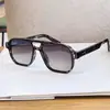 Óculos de sol polarizados retrô de armação quadrada grande estilo europeu e americano para homens, alta qualidade, proteção UV, emagrecedor, óculos de sol com armação de acetato para mulheres
