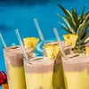 Suministro Directo de Fábrica de Popotes de Vidrio Transparentes, Popotes de Vidrio Rectos y Curvos Resistentes al Calor de Vidrio de Borosilicato Alto, Jugos Bebidas de Té con Leche