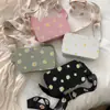 2026 Nova Tendência Estilo Coreano Outono Fresco Floral Feminino Bolsa de Ombro Transversal Ins Moda Pequena Quadrada