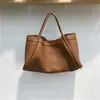Armário para Bolsas Pequenas, Bolsa Tote Portátil de Grande Capacidade para o Dia a Dia, Estilo Coreano, Fashion, Simples, Bolsa de Ombro Cruzada com uma Bolsa Pequena Dentro