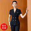 Traje Profesional de Manga Corta para Mujer, Estilo Nuevo de Verano 2026, Uniforme de Trabajo para Mujer para Salón de Belleza, Joyería, Tienda de Oro, Departamento de Ventas