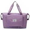 Bolsa de armazenamento de viagem dobrável separação úmida e seca Yoga Fitness Bag bolsa de armazenamento portátil de curta distância ombro crossbody saco de bagagem