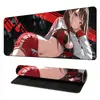 Alfombrilla de Ratón Sexy de Belleza Anime Tamaño Grande Borde Cerrado Pad para Laptop Goma Antideslizante Teclado Alfombrilla para Escritorio de Oficina