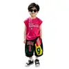 Conjunto de Chaleco de Verano para Niños 2026 Nuevo Conjunto de Dos Piezas de Mezclilla Fresco y Elegante Ropa de Moda de Verano para Niños