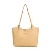 Bolsa de ombro estilosa e casual para mulheres, coleção primavera/verão 2026, retrô e moderna, bolsa versátil para usar sob o braço, bolsa tote de alta qualidade para o dia a dia