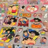 Pegatina de Dibujos Animados Shin-chan 3D Gelatina Estéreo Pegatinas para Uñas DIY Funda de Teléfono Tarjeta Trasera Taza de Agua Decoración de Diario