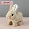 Perro de juguete eléctrico, cachorro eléctrico, juguete de peluche eléctrico, muñeco de perro de simulación que camina y ladra, mascota electrónica para niños.