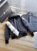 Chaqueta de Plumas Original Pura de Invierno 01, Mismo Estilo que la Chaqueta de Piloto Canadiense de Putin, Unisex, Plumón de Pato Blanco, Resistente al Frío, con Capucha