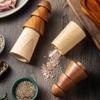 Pequena árvore moedor de pimenta cozinha doméstica Acácia carvalho pimenta preta rosa Sal Pimenta Moinho de madeira moagem garrafa