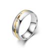 2021 fabricantes nuevo anillo de moda europeo y americano oro personalidad incrustado circón amantes exquisito anillo de cola de tres diamantes al por mayor