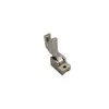 Pie prensatelas para cremallera invisible de máquina de coser plana S518N galvanizado en hierro pie prensatelas para cremallera invisible S518NS
