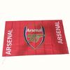 Bandeira transfronteiriça da imprensa da equipe do Arsenal da bandeira da impressão da tela 90*145cm4 do poliéster da fonte