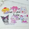 Nuevo lindo parche de gaviota de tres li de dibujos animados acrílico hecho a mano DIY joyería funda de teléfono móvil accesorios decorativos venta al por mayor