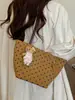 Bolso Tote Retro de Ante con Lunares Yuezi para Mujer Otoño/Invierno 2026 Nuevo Casual Gran Capacidad para Ir al Trabajo Bolso de Hombro Único