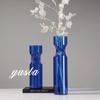 Vaso de Vidro Casual com Flores Secas Recipiente para Flores Mesa de Centro da Sala de Estar Restaurante Bar Armário Sala Modelo Decoração de Casa Decoração Suave