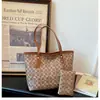 2026 Nuevo Bolso Tote Vintage de Un Solo Hombro de Alta Gama, Bolso de Mano Impreso de Gran Capacidad, Bolso de Moda para el Trabajo, Bolso de Mamá
