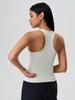 Traje de yoga moldeador Naked Sense, nuevo, con almohadilla para el pecho, cintura ajustada, camiseta sin mangas para adelgazar, D25057