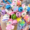 Figuras de Juguete Grandes de Moda al por Mayor, Colgantes de Llavero de Anime de Dibujos Animados, Accesorios Lindos de Muñecas de Resina para Niños