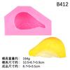 Molde de silicone 3D estéreo Durian Chocolate Frutas Sorvete Queijo Sorvete Decoração de cozimento Gesso Pitada Diversão