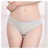 [Bragas Triángulo para Mujer OEM Personalizadas] Ropa Interior Desechable Algodón Transpirable Cintura Media Color Sólido Ropa Interior de Algodón para Mujer Fábrica