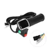 Bicicleta Eléctrica 60V Botón Interruptor de Pantalla Eléctrica con Cerradura, Pantalla LCD y Accesorios de Acelerador de Control de Velocidad