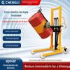 Caminhão Manual Hidráulico Aprimorado para Tambor de Óleo, Elevação Elétrica, Basculamento, Caminhão para Tambor de Óleo com Basculamento e Pesagem em Várias Especificações