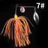 Venta al por mayor gota de agua cuenta roja hombre con barba 11.5g 14.5g Luya anti-enganche lentejuela compuesta hombre con barba pesca de mar pesca en barco